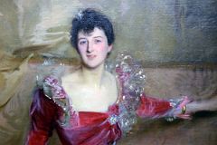 771 Mrs. Hugh Hammersley Close Up - John Singer Sargent 1892 - American Wing New York Metropolitan Museum of Art